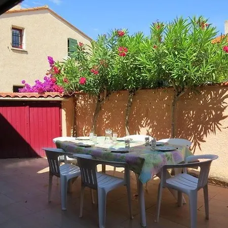 Maison Mitoyenne Piscine Proche 5pb157 * Le Barcarès
